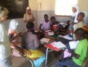 Fatou professeur LSF au CESES