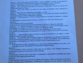 L'école et Les droits de l'homme 