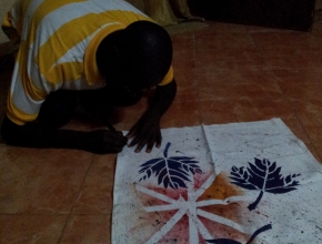 Quand la Taupe signe ses oeuvres peinture sur toile