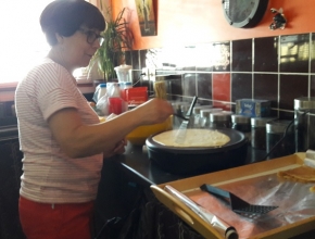 Crêpres maison!