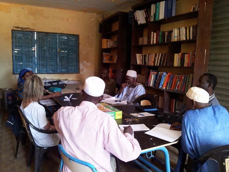 Transfert de la biblio de CheikhNico vers l'école Baal