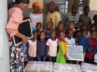 Pour le futur espace informatique de l'école Ibrahima Diop 2