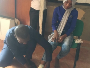 Premiers secours Penda et Hamina